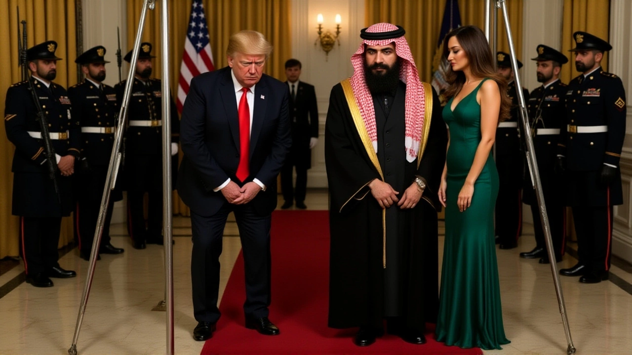 Trump Hosts Black-Tie Dinner for Saudi Crown Prince Mohammed bin Salman at White House with Musk, Cook, Ronaldo